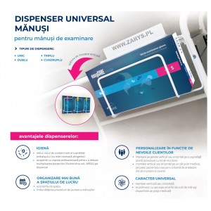 Dispenser universal manusi